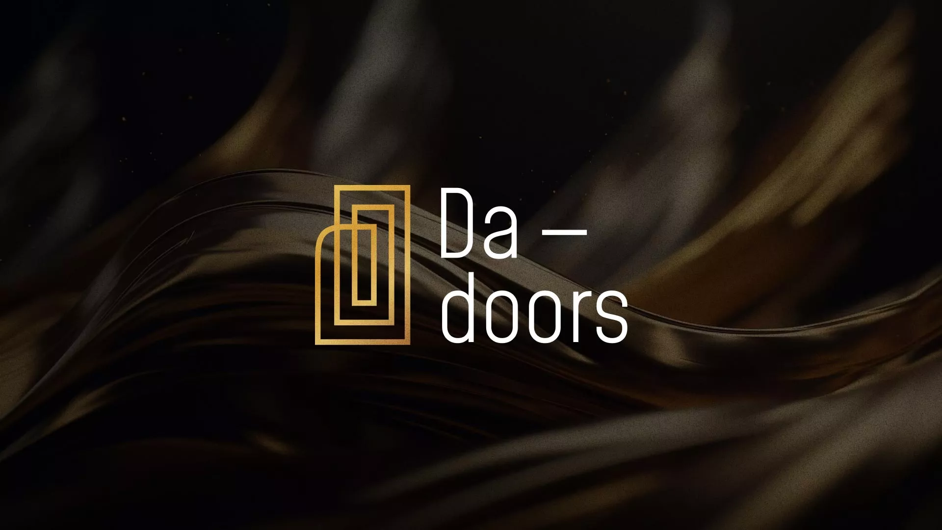 Разработка логотипа для компании «DA-DOORS» в Серафимовиче