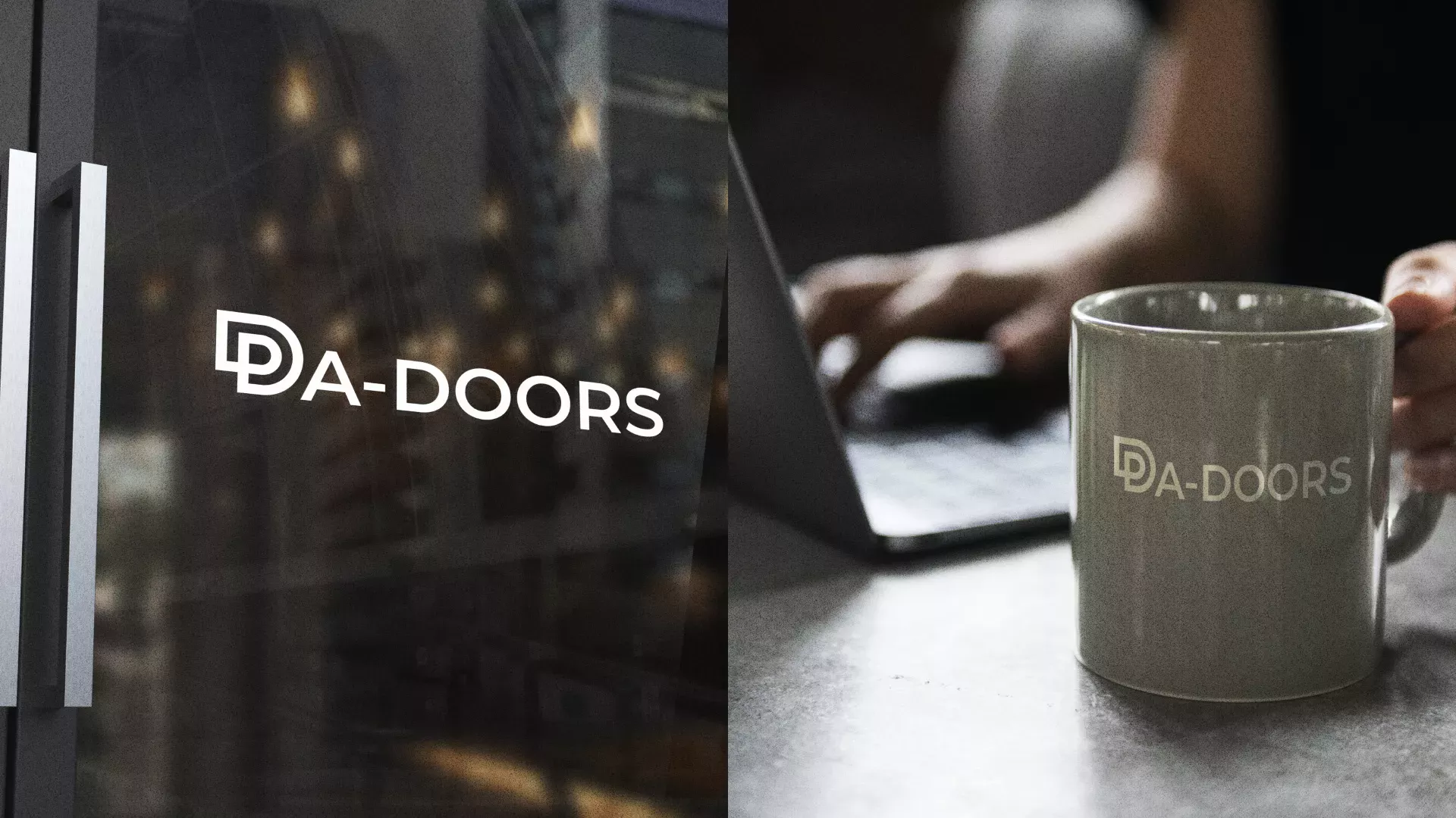 Создание логотипа компании «DA-DOORS» в Серафимовиче